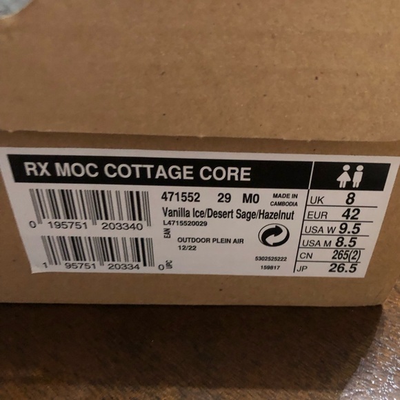 Women’s Salomon RX Moc Cottage Core size 9.5 - Picture 10 of 10